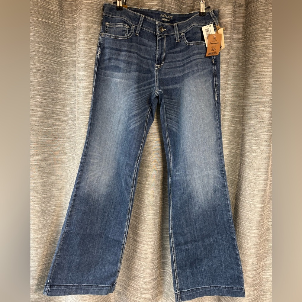 Ariat women’s Midrise wide leg trouser Jean